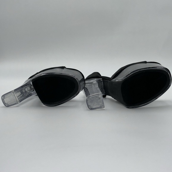 Liliana Clear Platform Block Heels - Picture 11 of 15